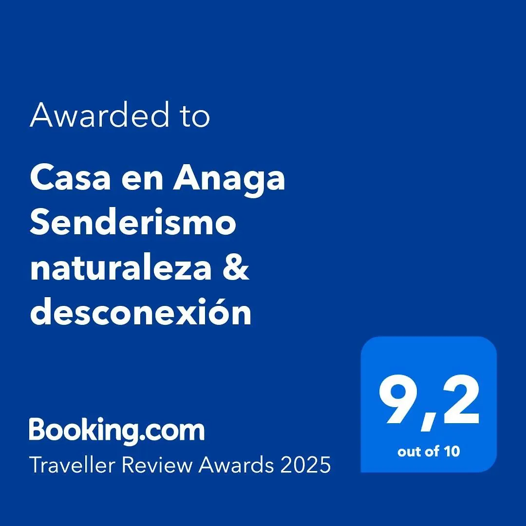 Casa En Anaga Senderismo Naturaleza & Desconexion Santa Cruz de Tenerife